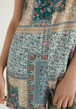 Jumpsuit - Multifarben Bandana Print -Sommerkleidung Für Damen bdb4e3c87aeb4ead823e6a35220ca8ae