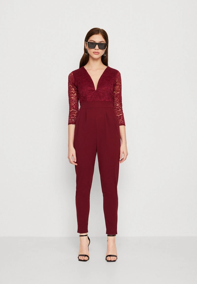 Wal G LEE - Jumpsuit - Wine 4 Wal G LEE - Jumpsuit - Wine – Bild 2