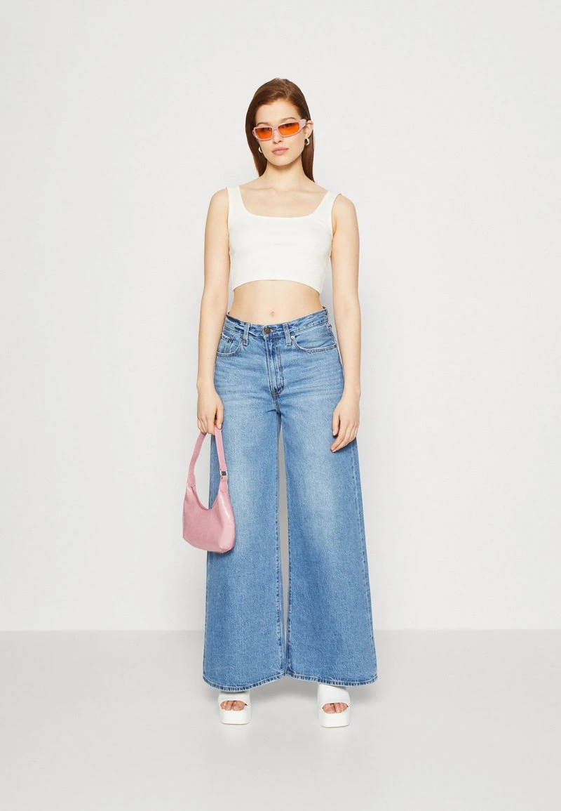 Even&Odd Top - Off White/dark Brown 3 Even&Odd Top - Off White/dark Brown