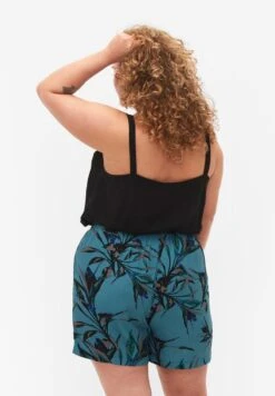 Zizzi Shorts - Sea Pine Leaf 10 Zizzi Shorts - Sea Pine Leaf -Sommerkleidung Für Damen c2a0f86ec4e6415697974305f03d3a3d