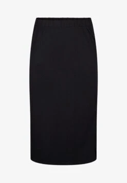 Zizzi WITH SLIT - Bleistiftrock - Black -Sommerkleidung Für Damen c44db7d3af714f2abb9c15c2d07553c4