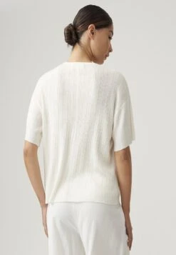 ZIMMY - T-Shirt Basic - White -Sommerkleidung Für Damen c50f287f2a7b40fa8595c9447773f0e8