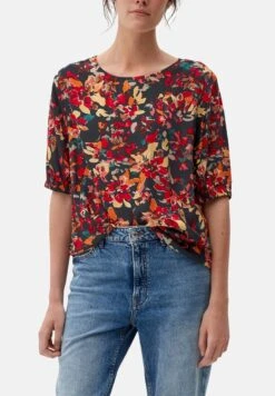 S.Oliver MIT ALLOVERMUSTER - Bluse - Navy 12 S.Oliver MIT ALLOVERMUSTER - Bluse - Navy -Sommerkleidung Für Damen c6e51bfbaf1f4042bf126a5df9930f87