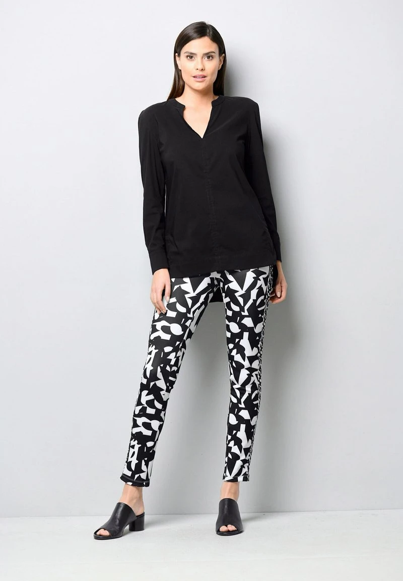 Bluse - Schwarz 4 Bluse - Schwarz – Bild 2