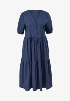 Comma MIT - Freizeitkleid - Ink -Sommerkleidung Für Damen cdcd213110e3459fb564b1c0baafaf6d