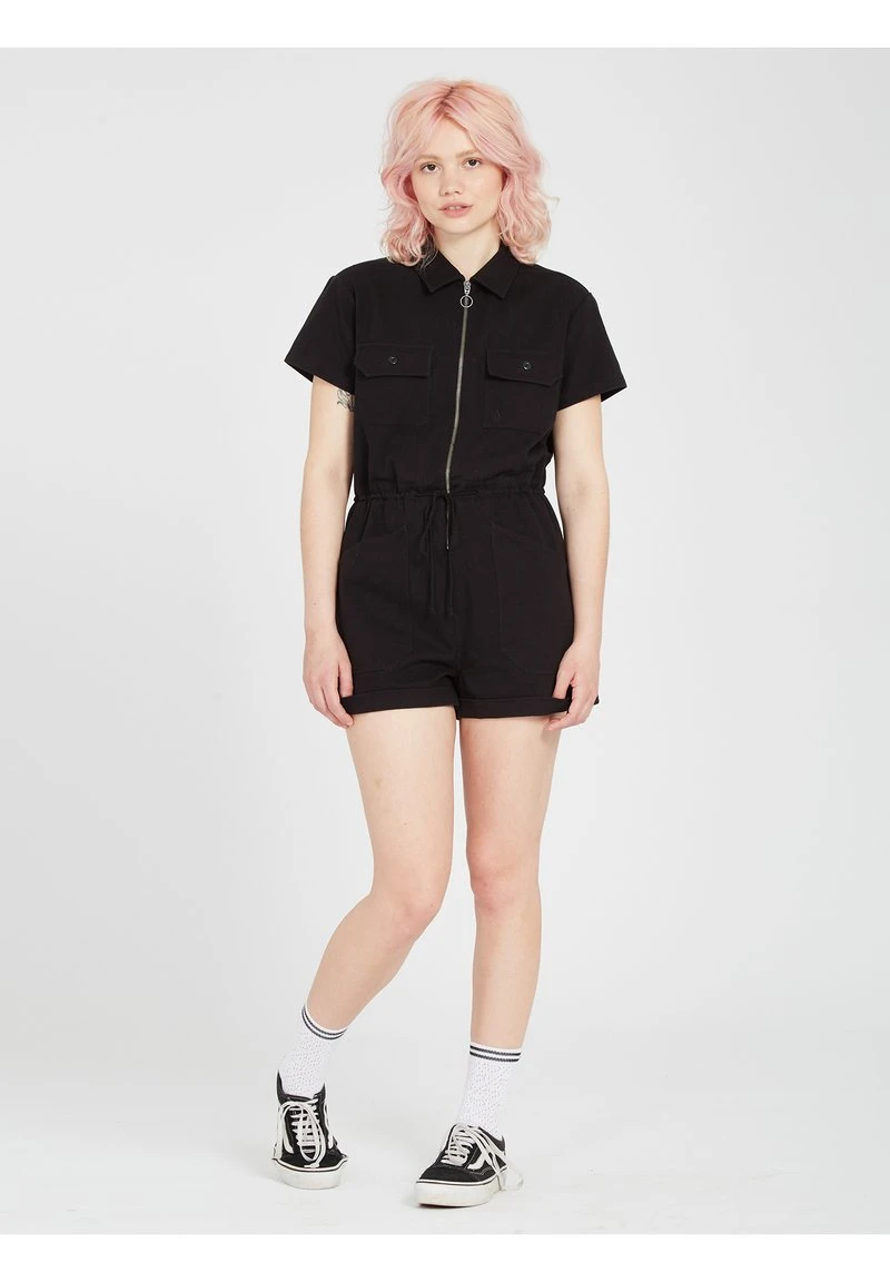 Volcom WHEELFRITE ROMPER - Jumpsuit - Black 7 Volcom WHEELFRITE ROMPER - Jumpsuit - Black – Bild 5