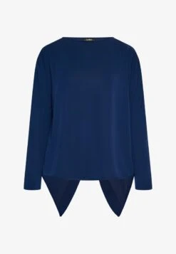 Usha LANGARM - Bluse - Marine -Sommerkleidung Für Damen ceedc71483dd491fa2d919c5b35fed7e