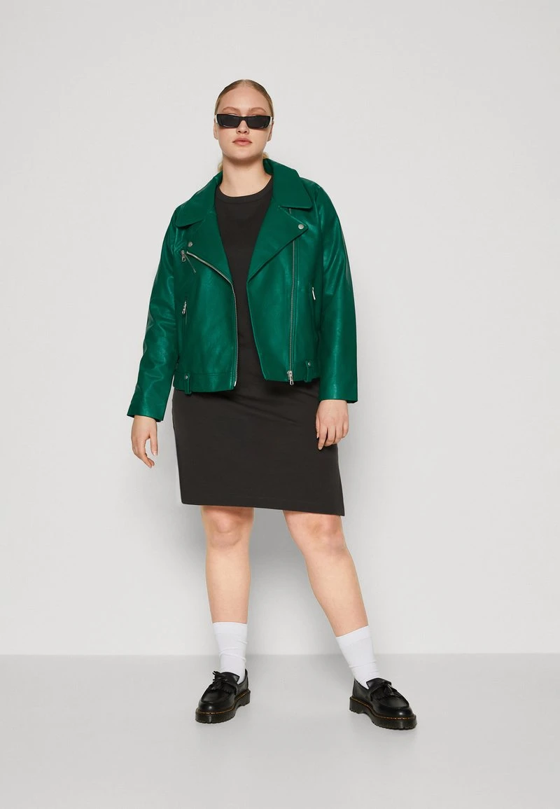 ONLY CARMAKOMA CARCAIA POCKET DRESS - Jerseykleid - Phantom 4 ONLY CARMAKOMA CARCAIA POCKET DRESS - Jerseykleid - Phantom – Bild 2