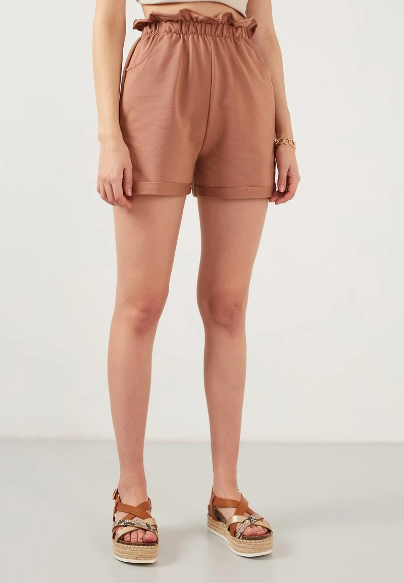 LELA SLIM FIT - Shorts - Biscuit Color 7 LELA SLIM FIT - Shorts - Biscuit Color – Bild 5