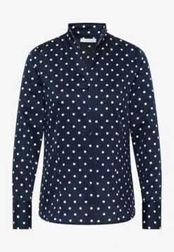 Eterna KELCHKRAGEN - Hemdbluse - Navy 11 Eterna KELCHKRAGEN - Hemdbluse - Navy -Sommerkleidung Für Damen cfaddba035c14a049a29ebbb18a46a9c