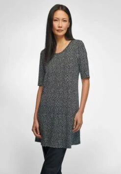 T-Shirt Print - Schwarz Weiß