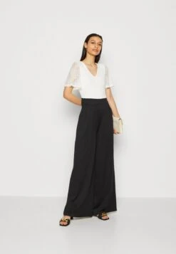 Anna Field Jumpsuit - White/black 9 Anna Field Jumpsuit - White/black -Sommerkleidung Für Damen d01da08a99254d7a87366d99d7b143ef