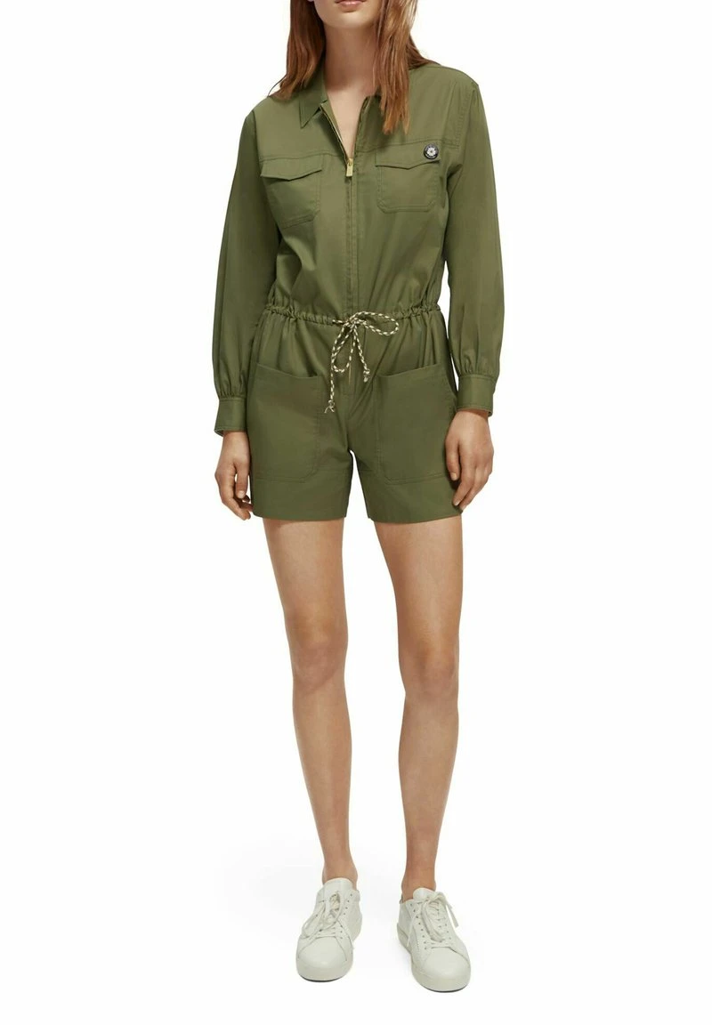 Scotch & Soda LONG-SLEEVED UTILITY - Jumpsuit - Olive Green 7 Scotch & Soda LONG-SLEEVED UTILITY - Jumpsuit - Olive Green – Bild 5