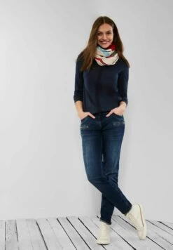 Cecil IM STYLE - Langarmshirt - Blau 10 Cecil IM STYLE - Langarmshirt - Blau -Sommerkleidung Für Damen d187260cb1e34e59beb698f94773c175