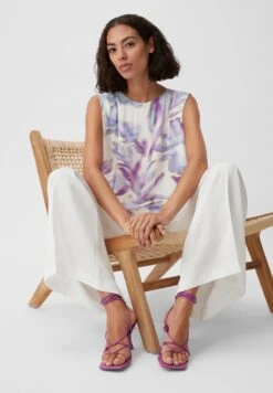 Comma Bluse - Weiß 12 Comma Bluse - Weiß -Sommerkleidung Für Damen d251cc3e7eb5497c8eef2ca300993fb8