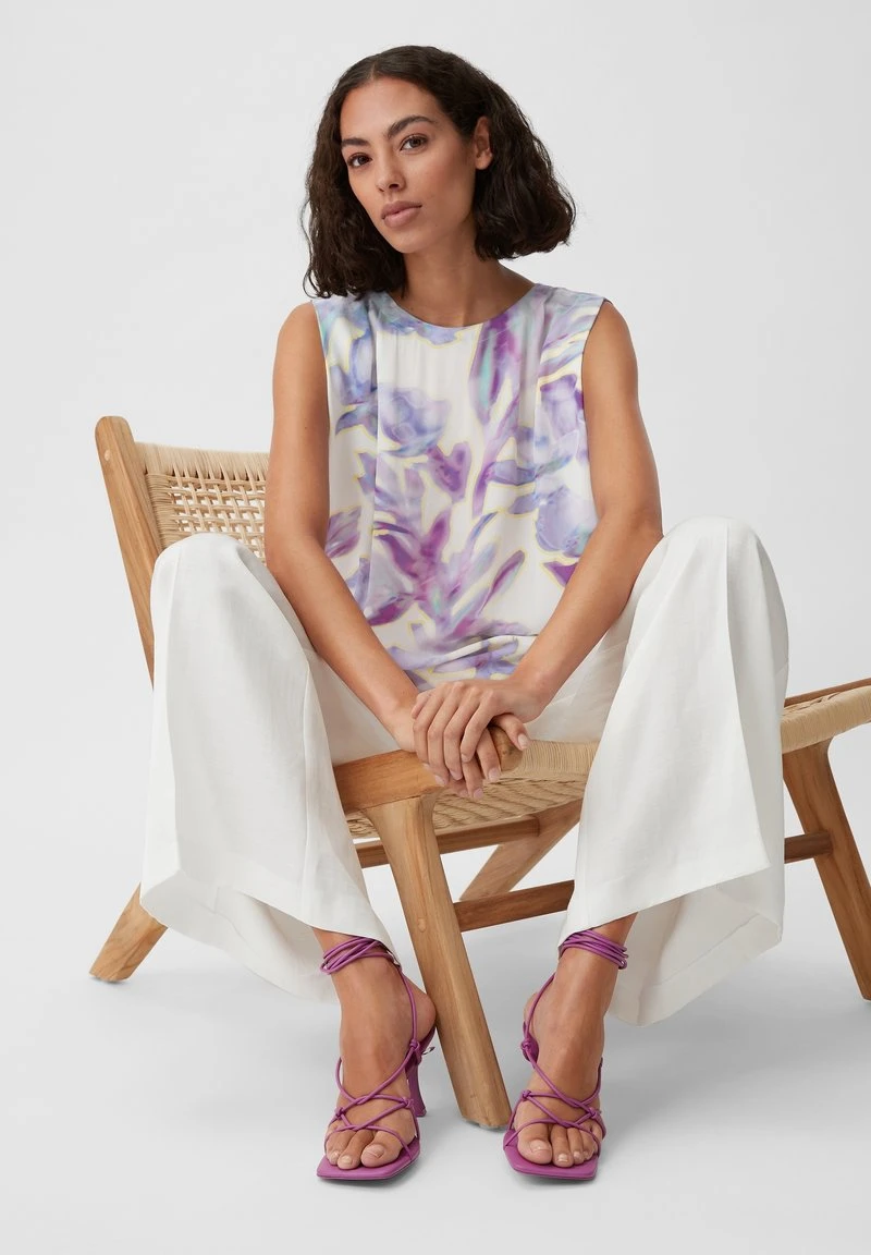 Comma Bluse - Weiß 7 Comma Bluse - Weiß – Bild 5