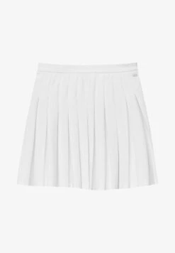PULL & BEAR BOX PLEAT - A-Linien-Rock - White 13 PULL & BEAR BOX PLEAT - A-Linien-Rock - White -Sommerkleidung Für Damen d25d6100447d475f9e0c449391bfe324