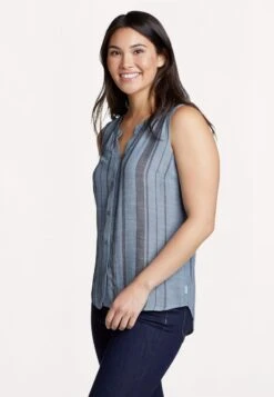 Eddie Bauer RIVIERAH ÄRMELLOS - Top - Ozeanblau -Sommerkleidung Für Damen d3db2202b00d47f3a970657058345f4b 1