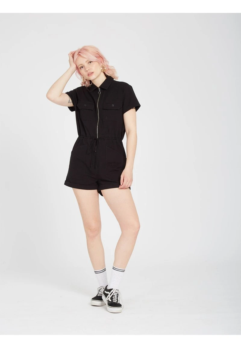 Volcom WHEELFRITE ROMPER - Jumpsuit - Black 3 Volcom WHEELFRITE ROMPER - Jumpsuit - Black