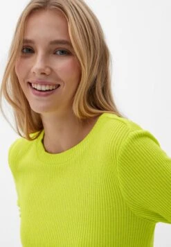 QS By S.Oliver MIT RIPPSTRUKTUR - Langarmshirt - Limettengrün 11 QS By S.Oliver MIT RIPPSTRUKTUR - Langarmshirt - Limettengrün -Sommerkleidung Für Damen d5a4b7ba2008476f9491ee3cc99d04bc