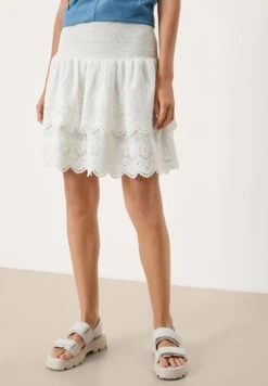 QS By S.Oliver Minirock - White -Sommerkleidung Für Damen d6ffdec294ff4a4f9d11fc4f3ea871e8