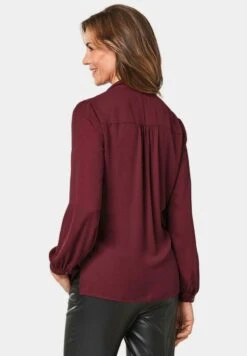 GOLDNER Bluse - Bordeaux -Sommerkleidung Für Damen d845a5055bce4affb4753618fd990b4e