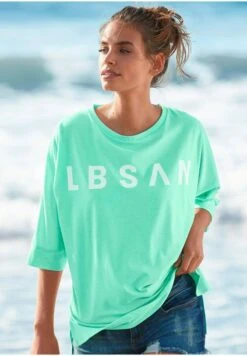 Elbsand 3/4-ARM - Langarmshirt - Mint Meliert -Sommerkleidung Für Damen d8d9033b4cad46f390e49ccfcdbd88b6 1