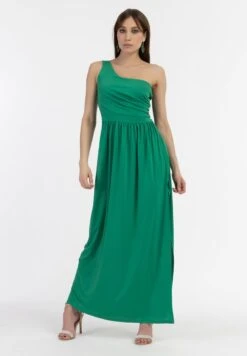 Faina ONE-SHOULDER - Maxikleid - Waldgrün