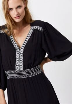 GEORGI FANCY TAPE - Maxikleid - Black -Sommerkleidung Für Damen dbd45c234cdb45d6b32487a0504b36c0