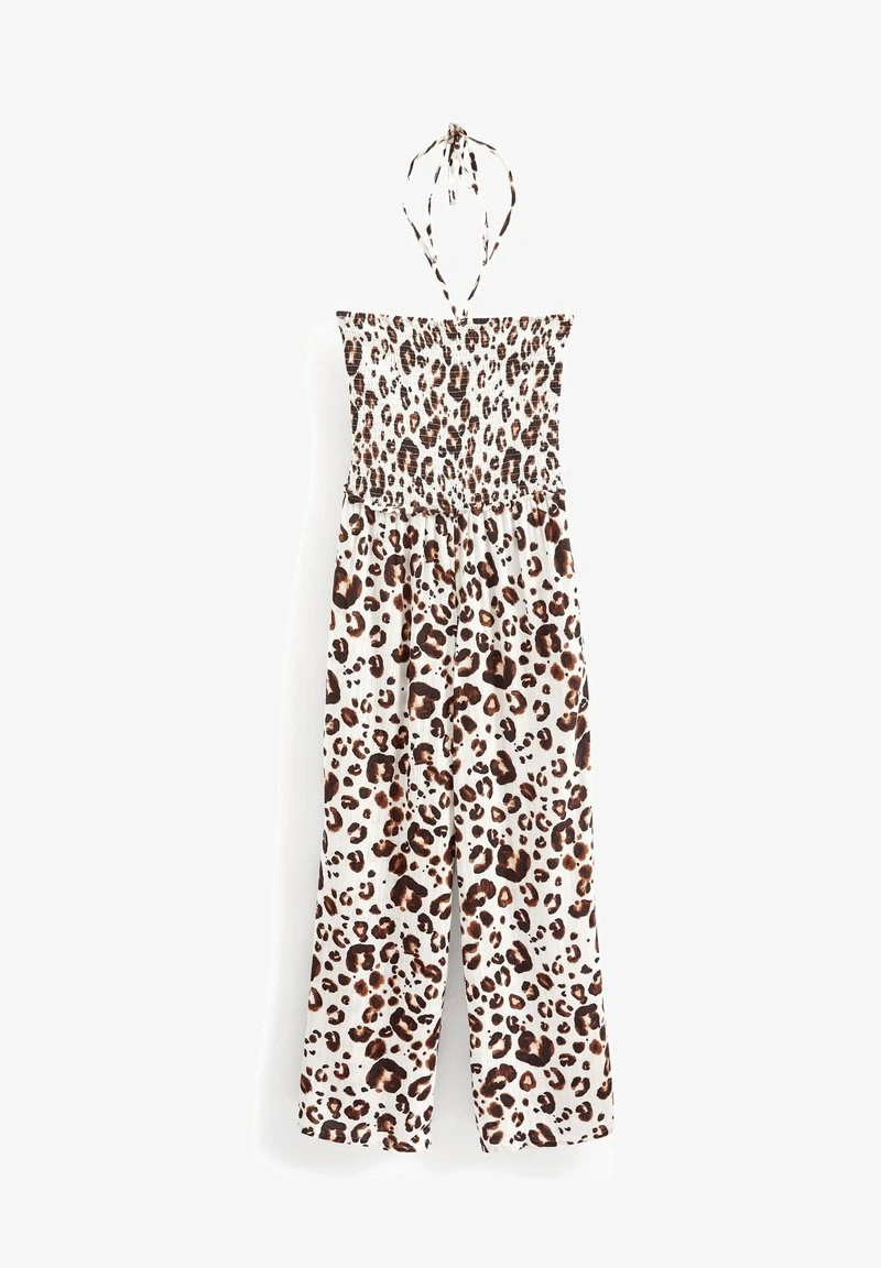 Next SHIRRED BANDEAU - Jumpsuit - Ecru Cream Animal 6 Next SHIRRED BANDEAU - Jumpsuit - Ecru Cream Animal – Bild 4