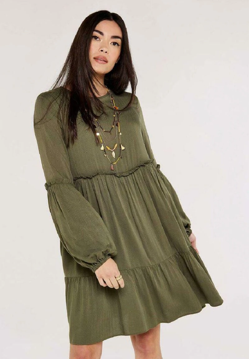 Apricot BABYDOLL - Freizeitkleid - Khaki 3 Apricot BABYDOLL - Freizeitkleid - Khaki