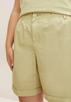 MY TRUE ME TOM TAILOR Shorts - Light Moderate Olive -Sommerkleidung Für Damen dcc284f38391449890bbc092aaa473bd