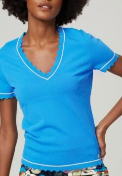 KISS THE SKY - T-Shirt Print - Blue 11 KISS THE SKY - T-Shirt Print - Blue -Sommerkleidung Für Damen e04c2a3aebd54cc8982bb614fff17027