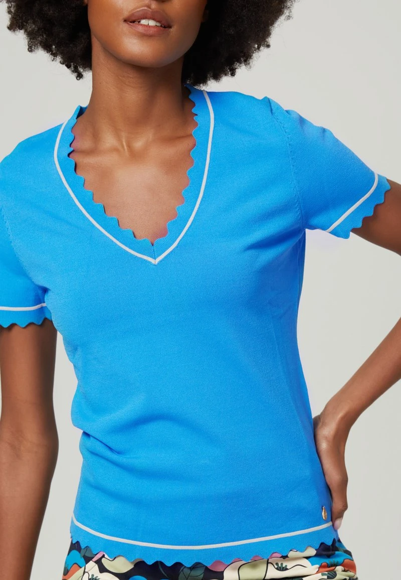 KISS THE SKY - T-Shirt Print - Blue 6 KISS THE SKY - T-Shirt Print - Blue – Bild 4