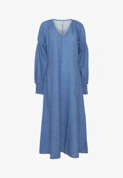 PZSAVINO - Maxikleid - Blue Printed 13 PZSAVINO - Maxikleid - Blue Printed -Sommerkleidung Für Damen e0a3b0e348c44babb83bd86a9d0ae0d3