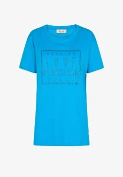 Mos Mosh CIARA GLAM TEE - T-Shirt Print - Blue Aster 12 Mos Mosh CIARA GLAM TEE - T-Shirt Print - Blue Aster -Sommerkleidung Für Damen e138a604744d490789cac51655ddb71f