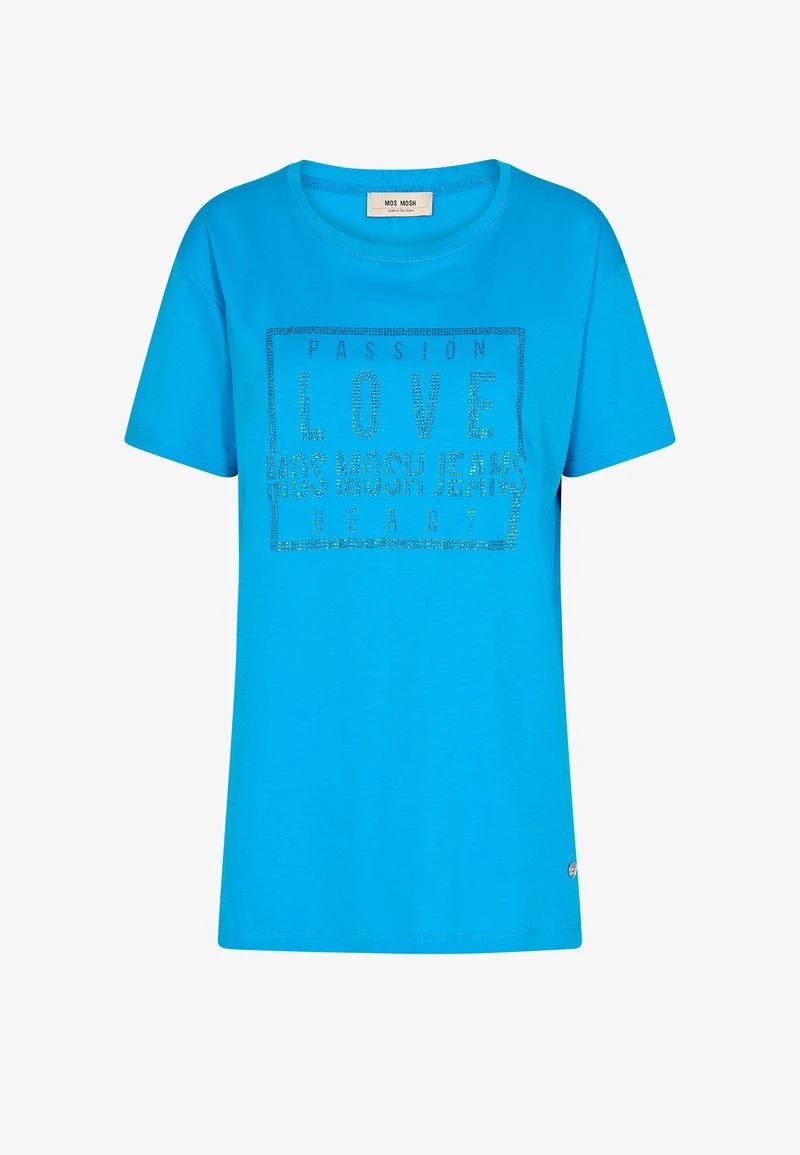 Mos Mosh CIARA GLAM TEE - T-Shirt Print - Blue Aster 7 Mos Mosh CIARA GLAM TEE - T-Shirt Print - Blue Aster – Bild 5