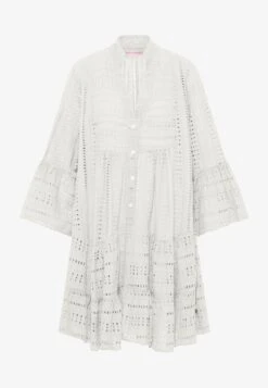 Blusenkleid - Reinweiss -Sommerkleidung Für Damen e1e9505c887b454fa898385c7300a3e6 1