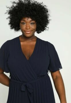 AVEC COL EN - Jumpsuit - Navy -Sommerkleidung Für Damen e485661563fa469597571134029aae95