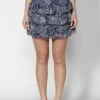 Koroshi SHORT - A-Linien-Rock - Navy 2 Koroshi SHORT - A-Linien-Rock - Navy -Sommerkleidung Für Damen e672af88a7014b29a7760a1fbdcafc9a