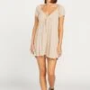 Volcom MOONBLAST - Jumpsuit - Taupe -Sommerkleidung Für Damen e8f2c64094d04cfe971a02eb8500ebb7