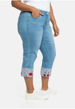 Sheego Jeans Shorts - Light Blue Denim -Sommerkleidung Für Damen e8f90969594640a1bf602c850a157da8