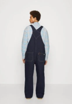 SKATE OVERALL UNISEX - Latzhose - Dark-blue Denim -Sommerkleidung Für Damen e9e2ca2afc5d4fdcb1f5e810fa3acbaf