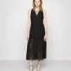 TWINSET LOVING MACRAME - Cocktailkleid/festliches Kleid - Nero -Sommerkleidung Für Damen ea6d2bc293ad4b0d8855b3aad170638a