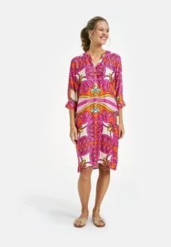 Blusenkleid - Black Print -Sommerkleidung Für Damen ea89b3b0249a4f26b283e4442ee405f5