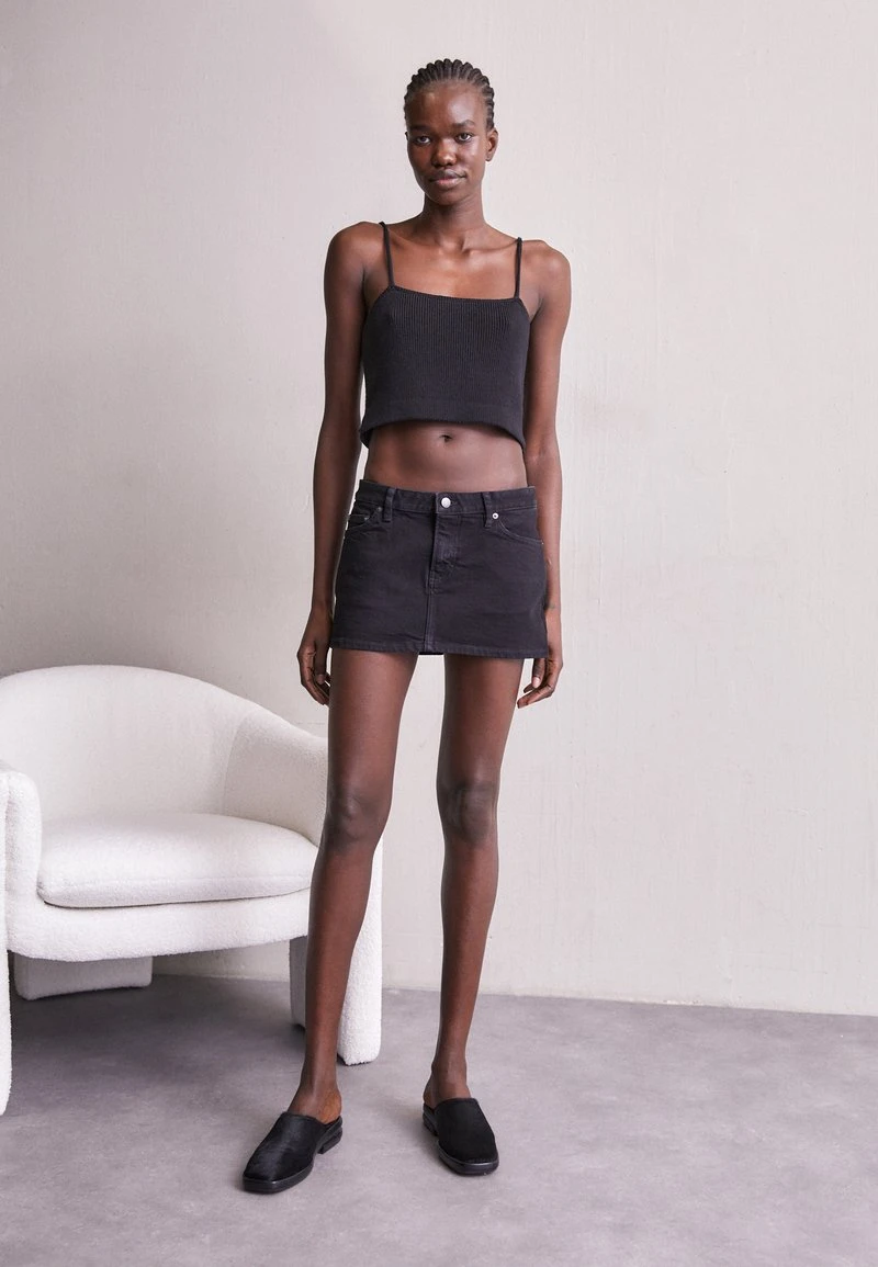 Filippa K SKIRT - Jeansrock - Night Black 5 Filippa K SKIRT - Jeansrock - Night Black – Bild 3