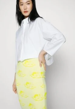 FIORUCCI INTARSIA SKIRT - Bleistiftrock - Yellow -Sommerkleidung Für Damen eda36e0b707742129efcdc0550772472