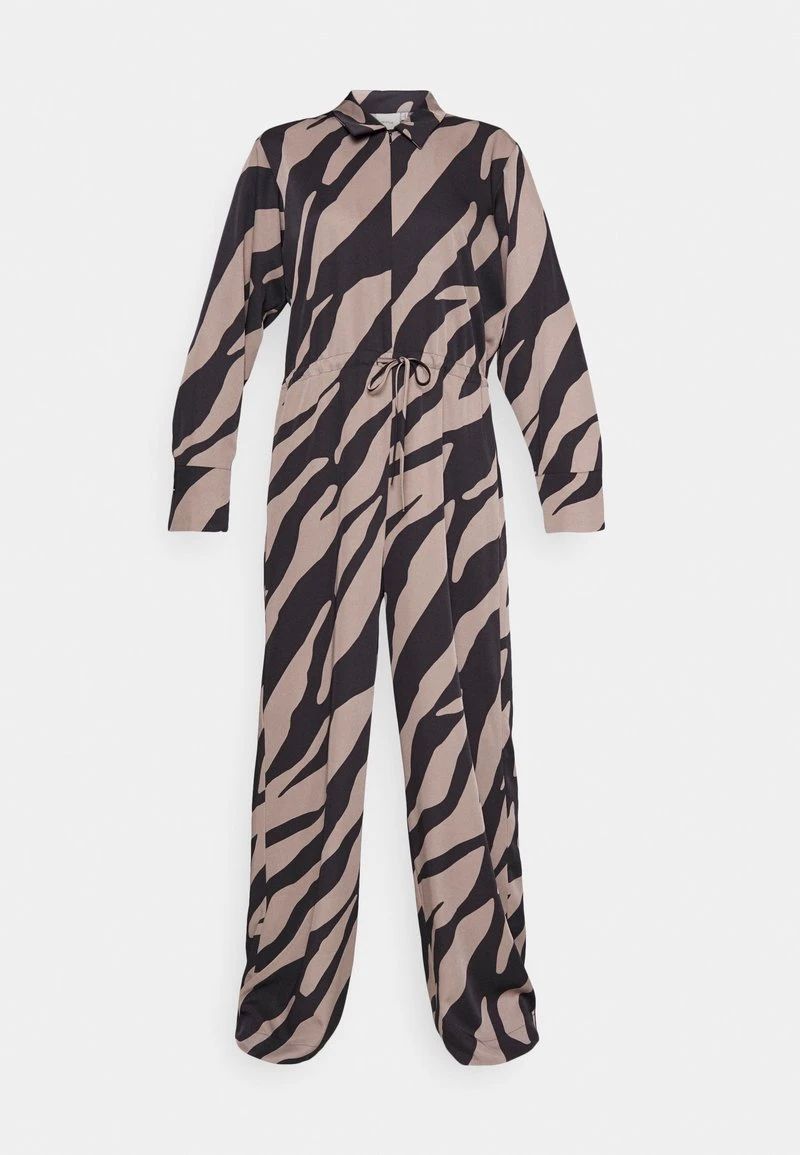 Gestuz BOTHILDE - Jumpsuit - Maxi Zebra Black/walnut 8 Gestuz BOTHILDE - Jumpsuit - Maxi Zebra Black/walnut – Bild 6