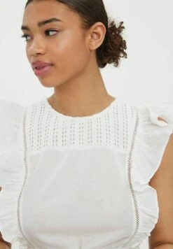 Vero Moda Bluse - Snow White -Sommerkleidung Für Damen ef88a3f7c13c459fb438e087449b05d8