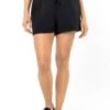SUBLEVEL MUSSELIN - Shorts - Black -Sommerkleidung Für Damen f0283759b875419592d377a146892399